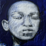  Metamorfose, 30 x 30 cm, wax on canvas